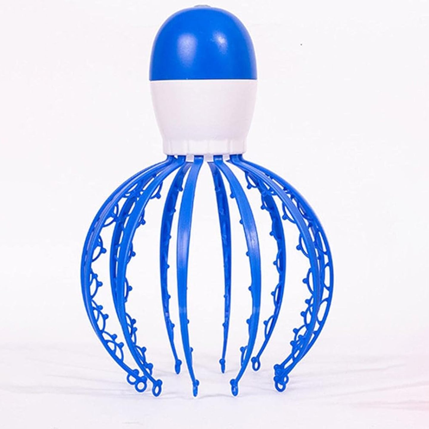 1712 Electric Octopus Claw Scalp Massager Stress Relief Therapeutic Head Scratcher (Battery Operated Not Included Battery Mix Color 1 Pc)