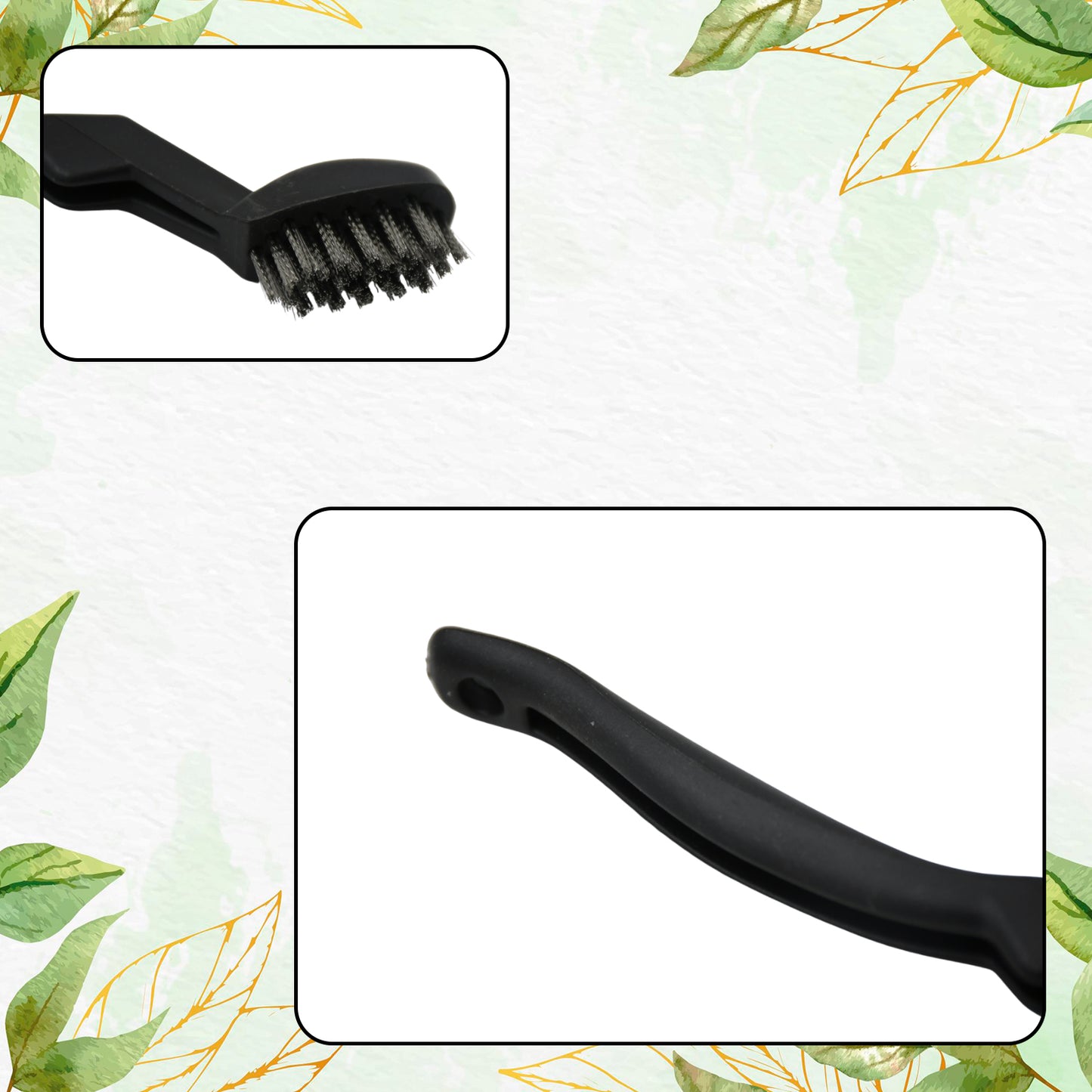 8721 Multifunction Basting Brush For Cooking Pastry Brush Baking Food Butter Brush Dusting Brush For Cooking Grease Brush For Baking Dishwasher Safe Grilling Hairbrush Corn (2 Pcs Set)