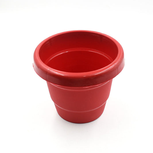 0745 Plastic Heavy Duty Plant Container Potgamla For Indoor Home Decor Outdoor Balcony Garden 13cm (Pack Of 1 Pc)