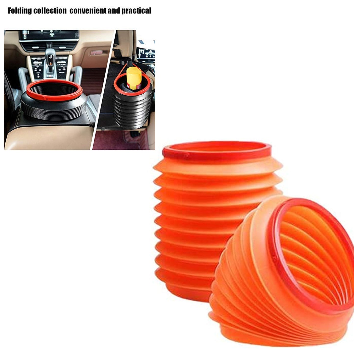 0245 Foldable Storage Bucket Water Container Dustbin Multiuse Bucket For Home Car Kitchen Use Bucket