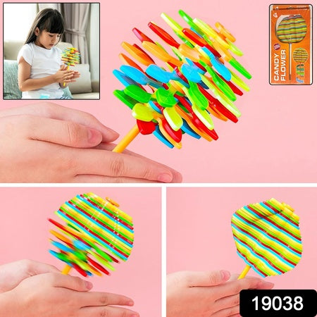 Spin Flower Candy Rotating Spinning Toy (1 Pc)
