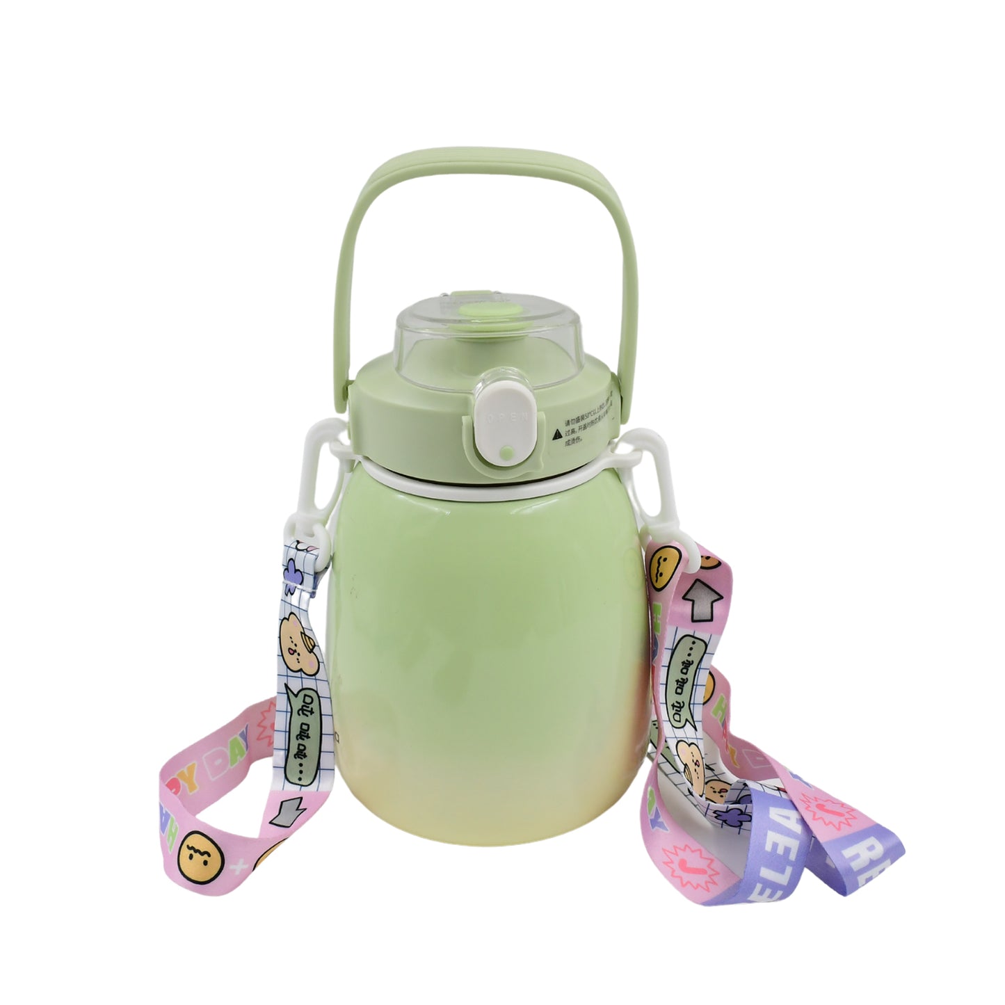 Stainless Steel Mug Bottle Vacuum Insulated Cup With Handle (1200 Ml)