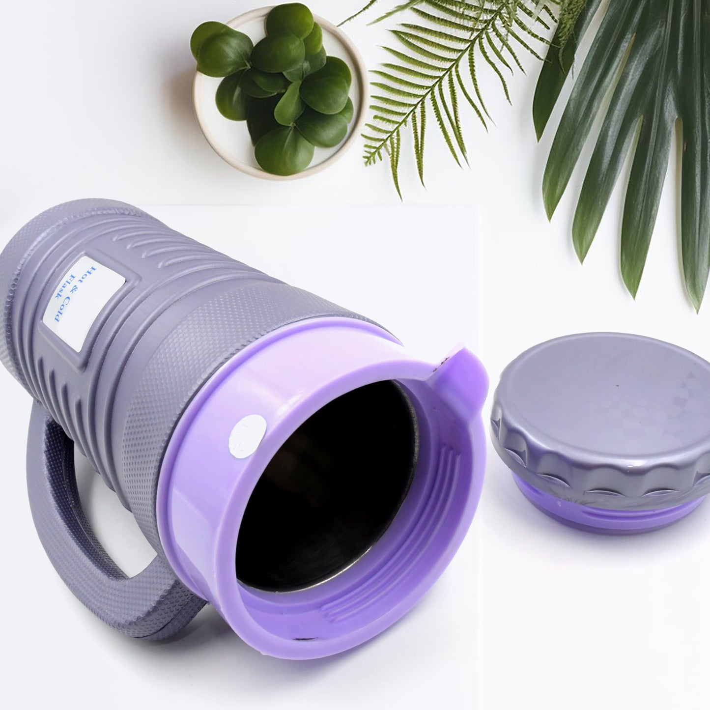 Thermos Insulated Flask Or Hot Kettle Plastic Innner Steel Insulated Tea Kettle Hot And Cold Premium Tea Kettle Kettle Easy To Carry Leak Proof Tea Jug Coffee Jug Water Jug Hot Beverag (1200 Ml 1700ml )
