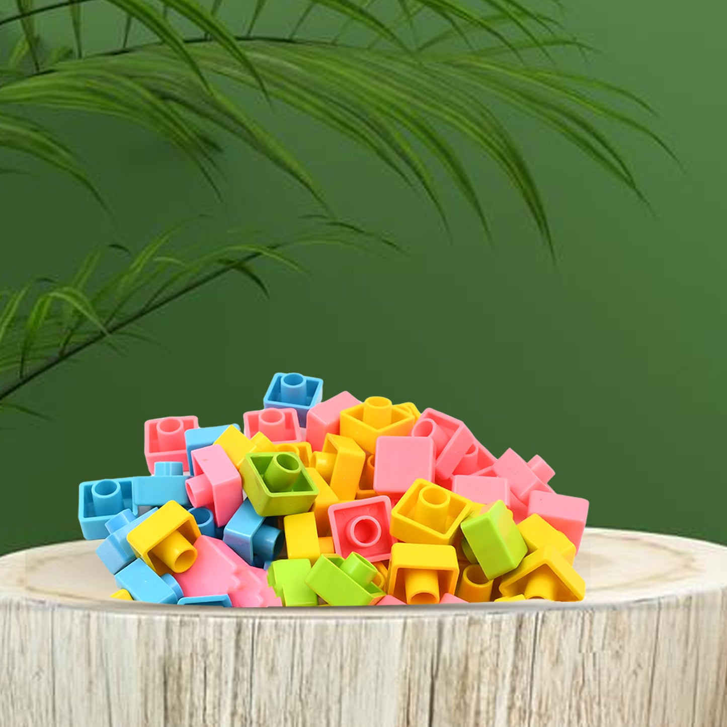 18042 Pixel Cubes Toy For Children Early Education Pixel Game Educational Board Games Board Birthday Gift For Kids Learning Math Toy Brain Games Math Puzzle (Approx 180 Cubes With Pixel Board Book)
