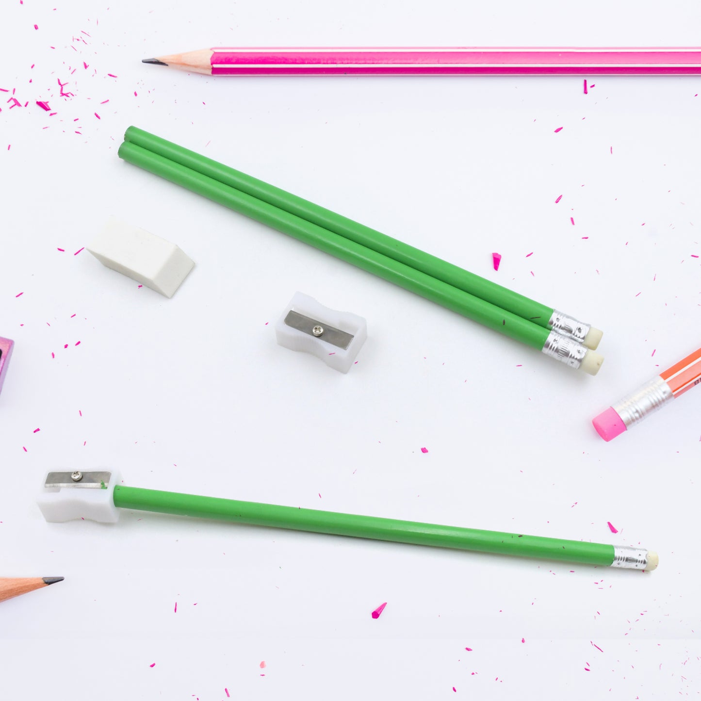 4532 School Office Set (Ruler 2 Pencils Eraser Sharpener) Stationary Set 5 Items Educational Item For School Going Kids Stationary Set For Girls Boysstationary For Schoolgift Pack For Girls Kidsbirthday Gift Kids (5 Pc Set )