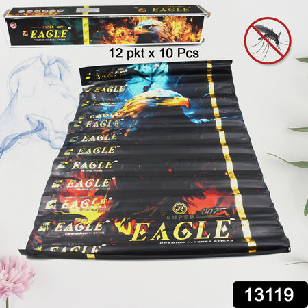 13119 Mosquito Agarbatti Stick Mosquito Agarbatti 1 Box (12 Packet 120 Sticks) (Incense Stick)