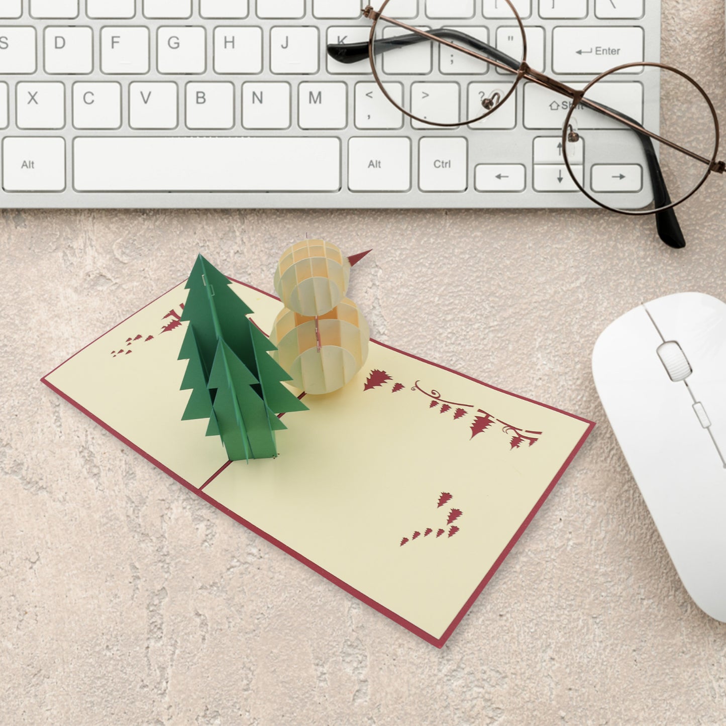3d Paper Wish Card High Quality Paper Card All Design Card Good Wishing Card (All 3d Card Birthday Christmas Card Cartoon Card Love Heart Card) (1 Pc)