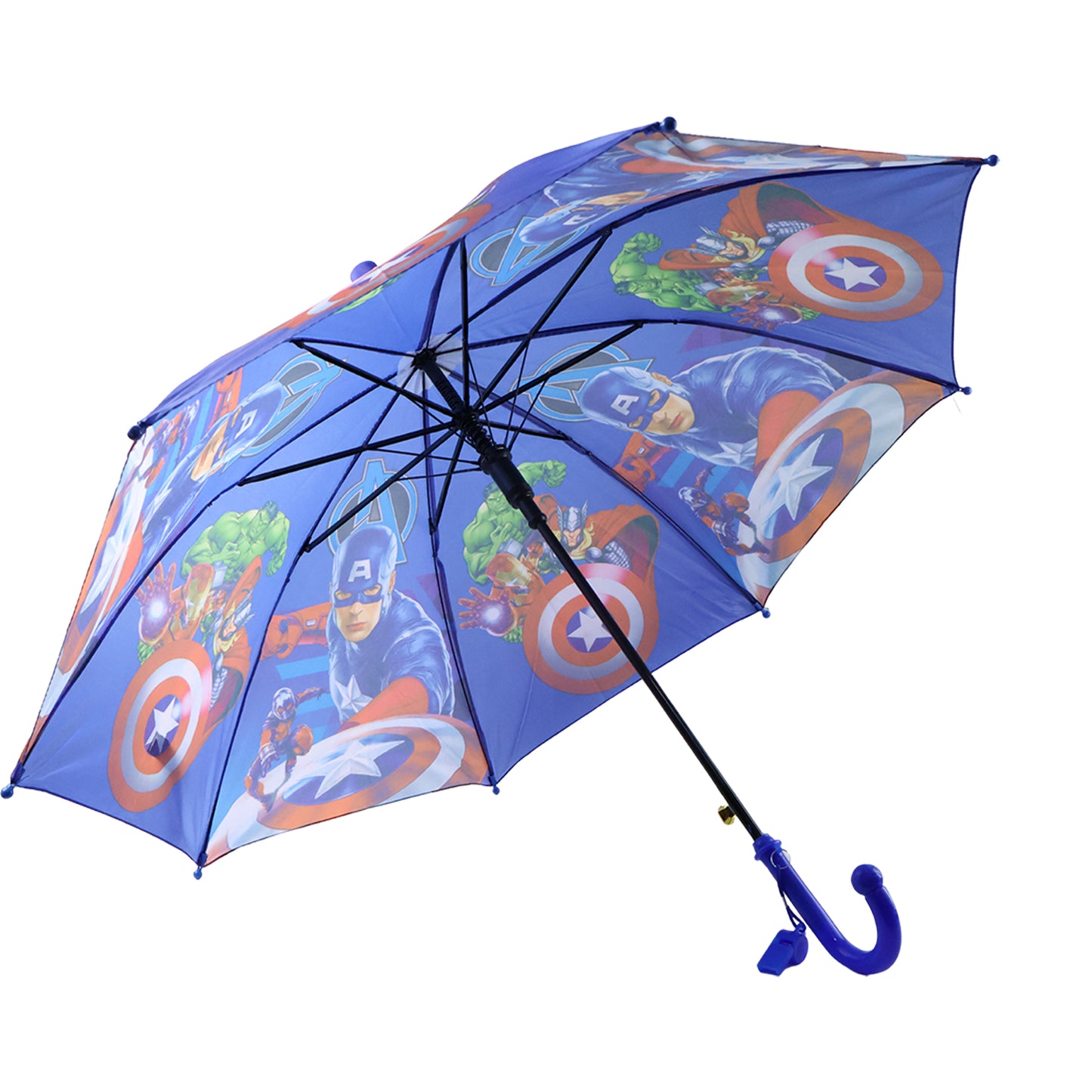6247 Umbrella With Handle And Lightweight Safety Round Plastic Cap