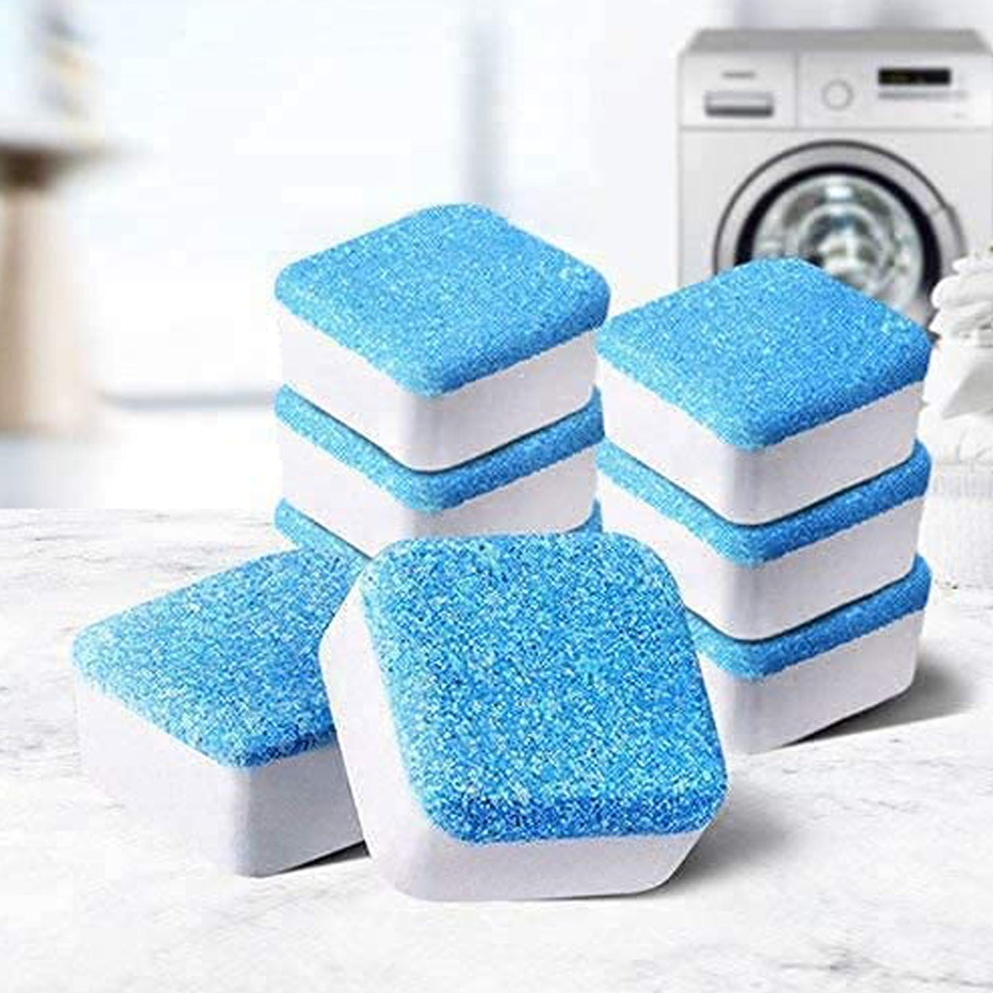 6245 Washing Machine Effervescent Tablet For All Companys Front And Top Load Machine Tablet For Perfectly Cleaning Of Tub Drum Stain Remover Washer Cleaner
