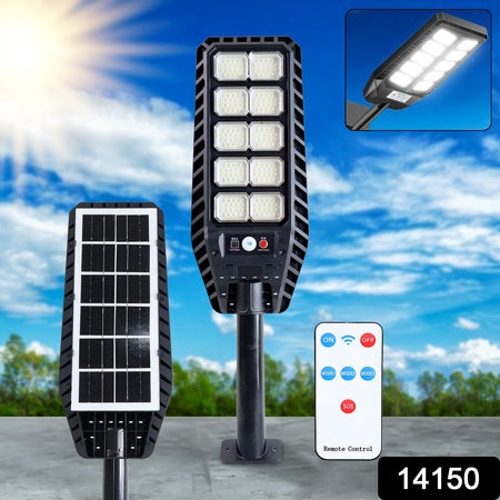 High-powered Solar Led Street Light With Motion Sensor Remote Control