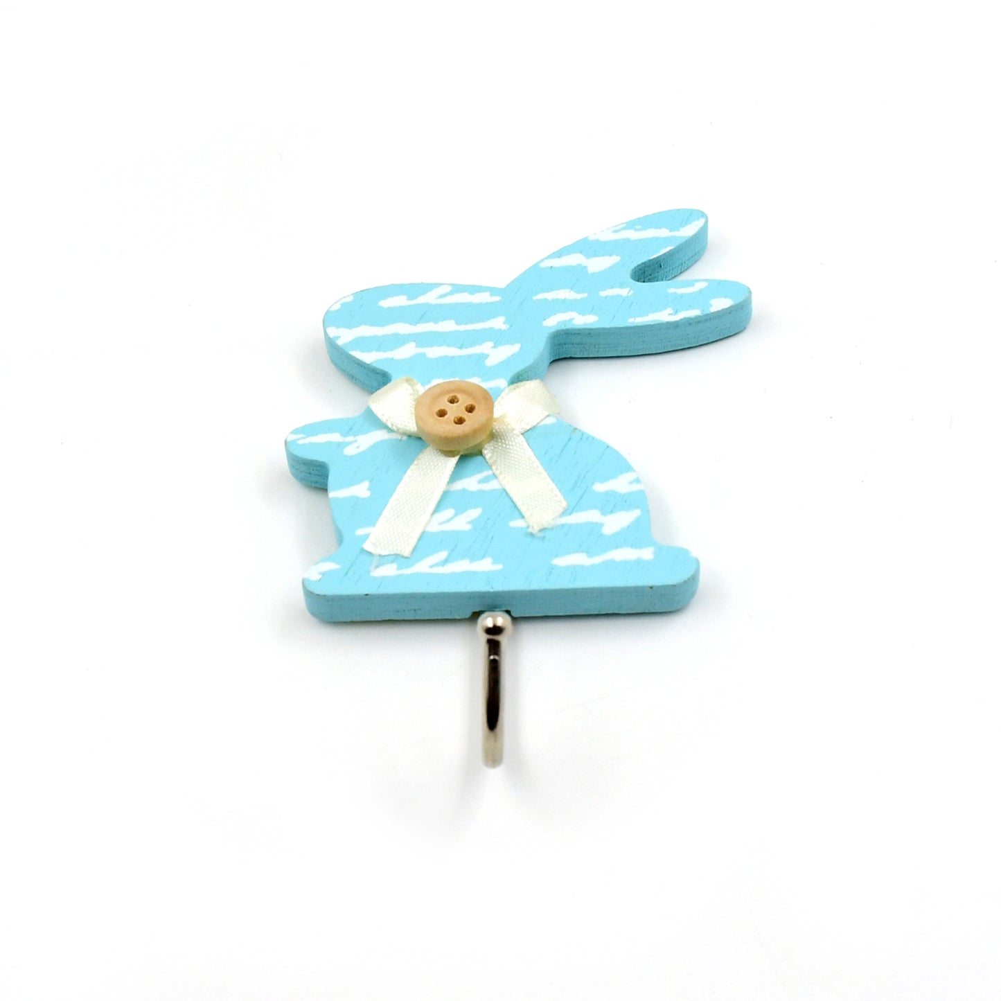 17872 Bunny Adhesive Wall Sticky Hook Strong Wall Hook For Office Bathroom Home Use (1 Pc Hook)