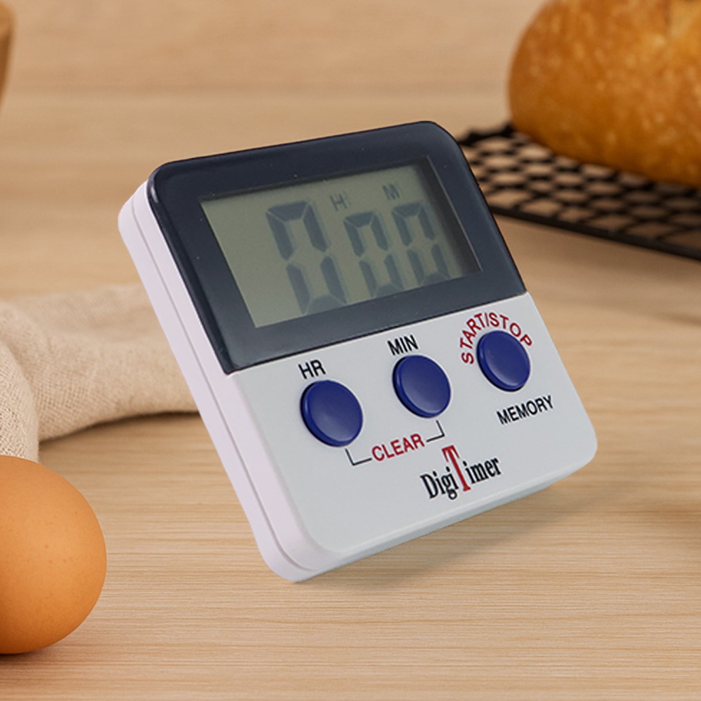1523 Digital Kitchen Timer With Alarm Stop Watch Timer For Kitchen Kitchen Timer With Magnetic Stand Timer Clock For Study