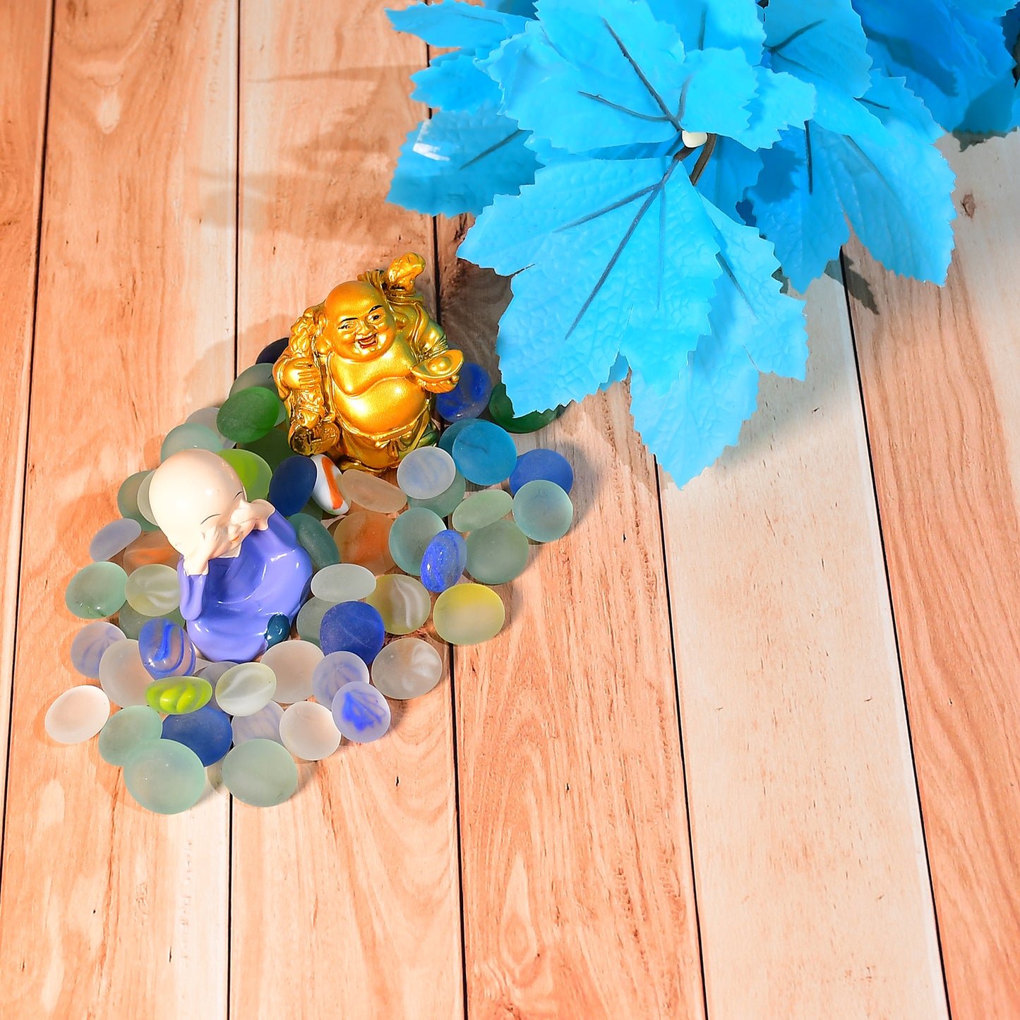 4018 Glass Gem Stone Flat Round Marbles Pebbles For Vase Fillers Attractive Pebbles For Aquarium Fish Tank.