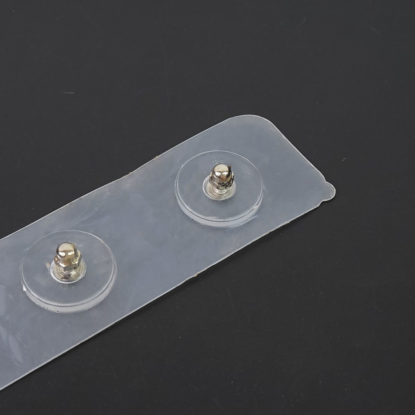 Adhesive Nails Wall Hooks (Screw Sticker  3 Hook  1 Pc  B Grade)