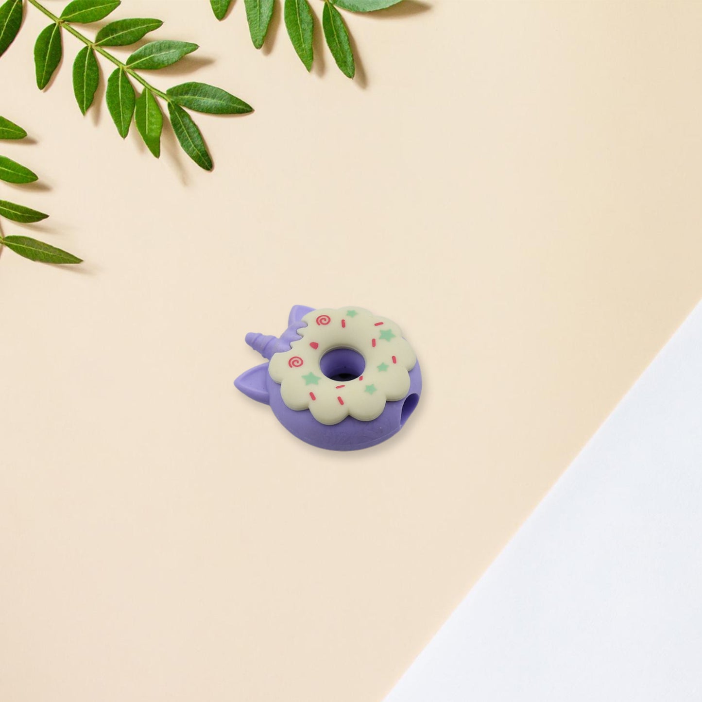 4573 Tree Small Sized Cartoon Themed Non-toxic Donut Erasers School Stationery For Kids - Boys Girls Birthday Gift Return Gift (3pc Set)