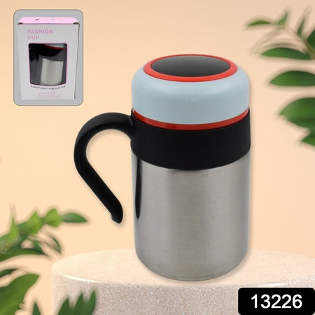 Stainless Steel Mug Bottle Vacuum Insulated Cup With Handle Small Cup (420 Ml)