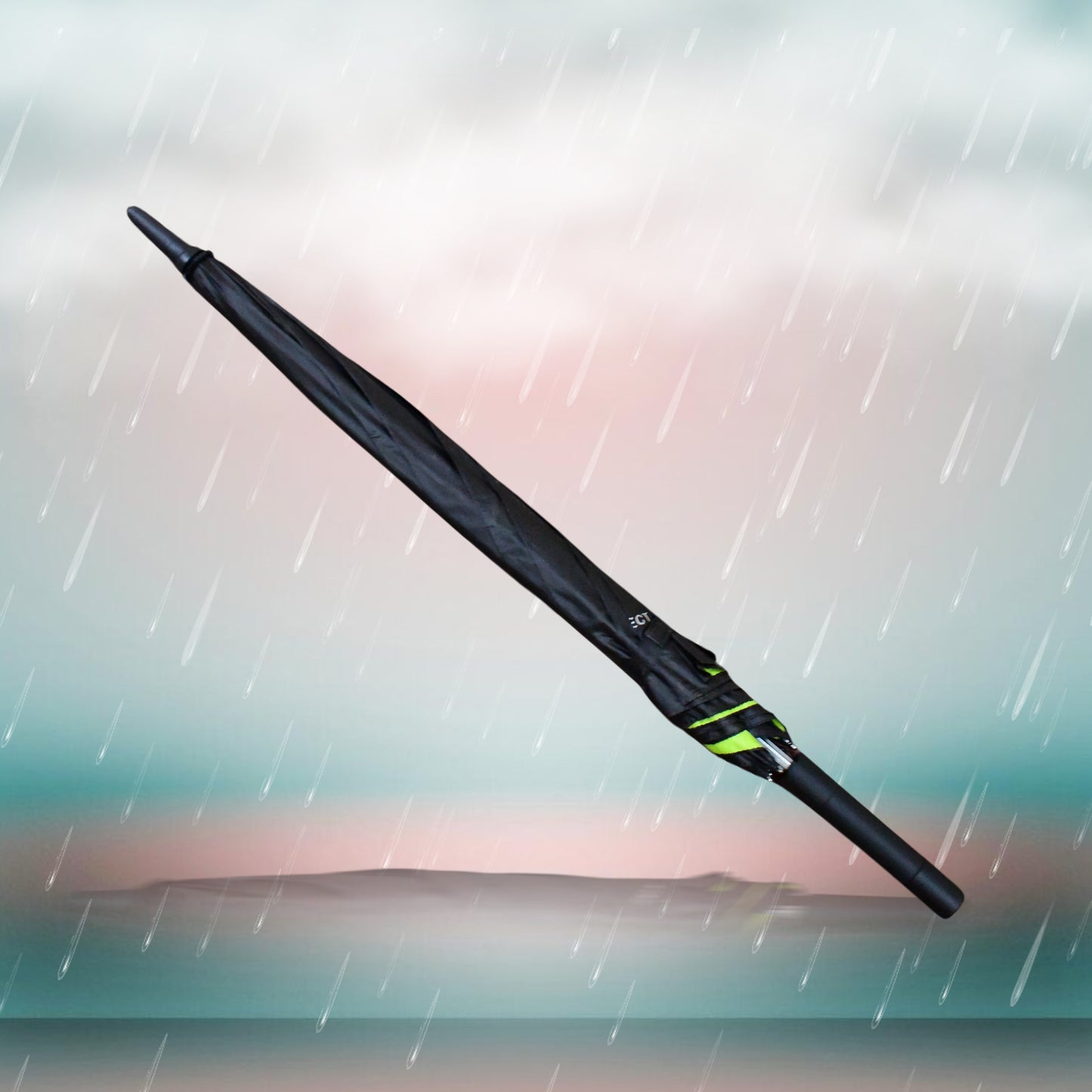 Sun Umbrella With Inside Fan Power Bank Umbrellas For Summer (1 Pc)