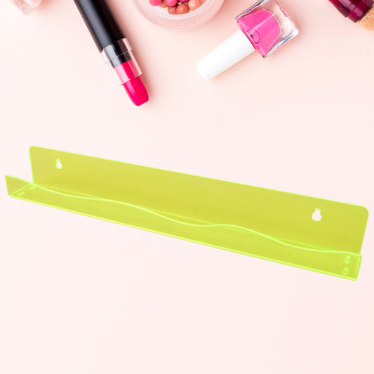 Acrylic Floating Shelves Wall Mounted Shelves (1 Pc  38 Cm Long)