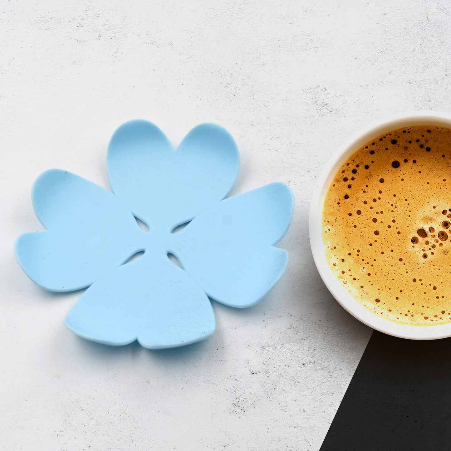 5860 Heat Resistant Coasters For Type Of Glasses Mugs Coffee Coaster With Durable Plastic Material For Glass Cup Kitchendining Table Beautiful Plastic Coasters Coffee Mugs Glasses (6 Pc Set)