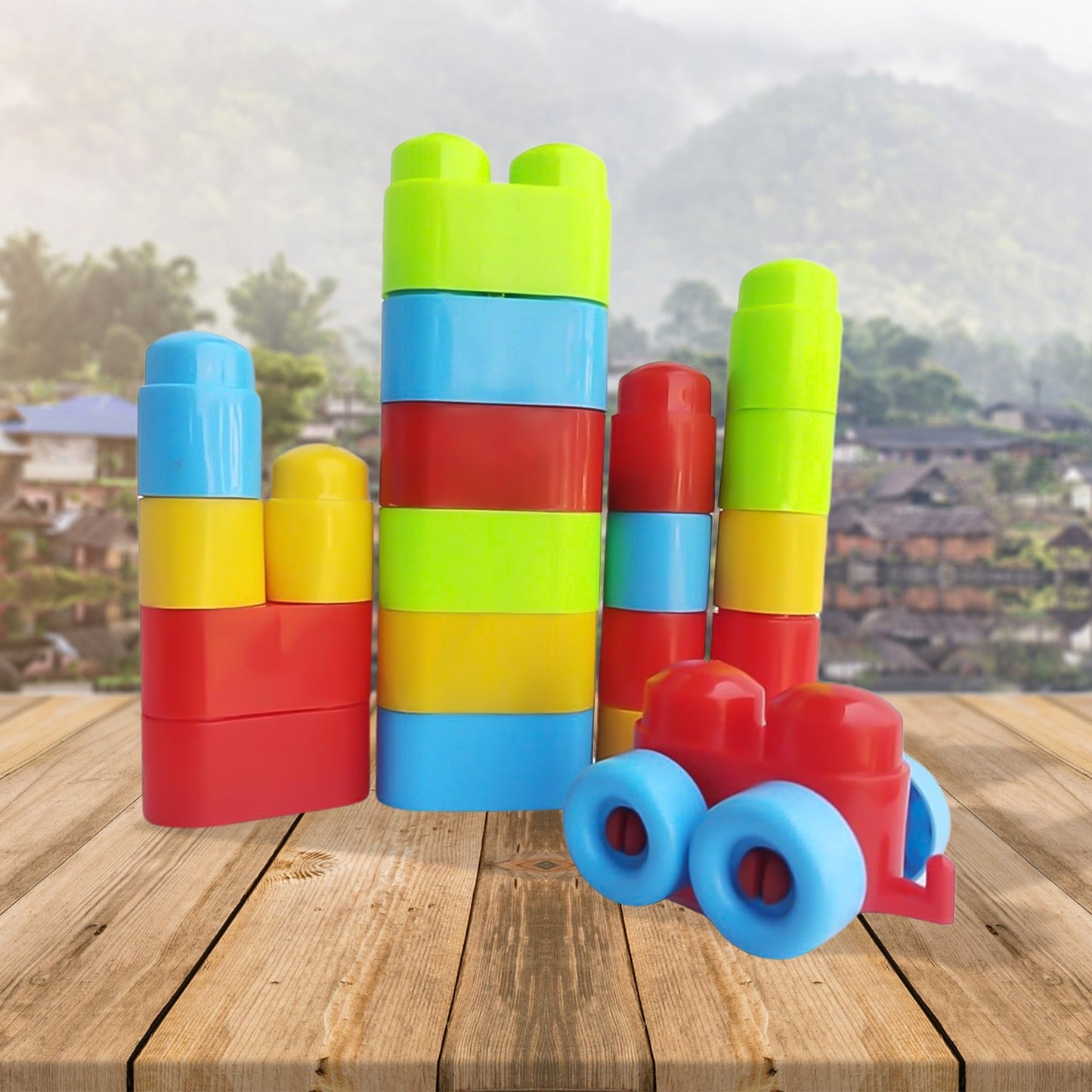 Bricks Blocks Building Toy (88 Pcs Building Blocks)