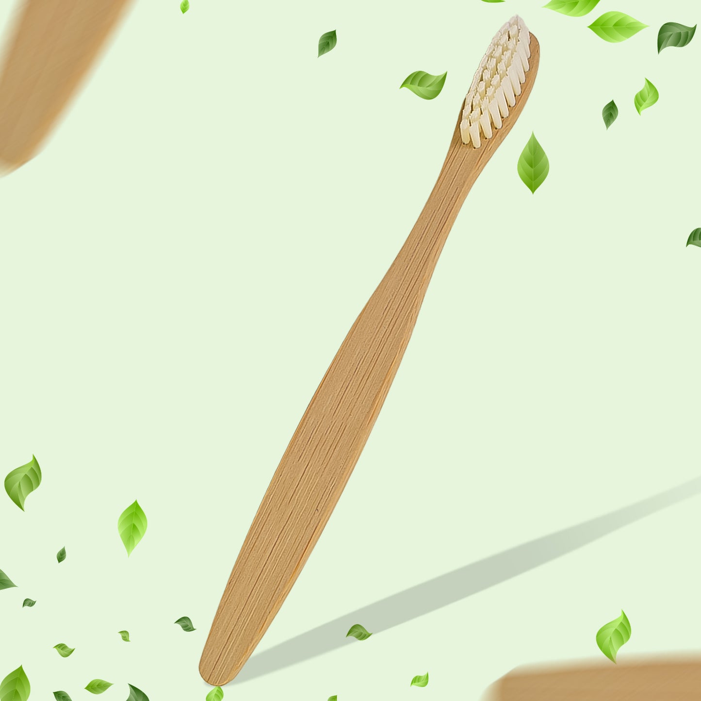 Wooden Bamboo Brush Toothbrush Ultra Soft Bristles (1 Pc)