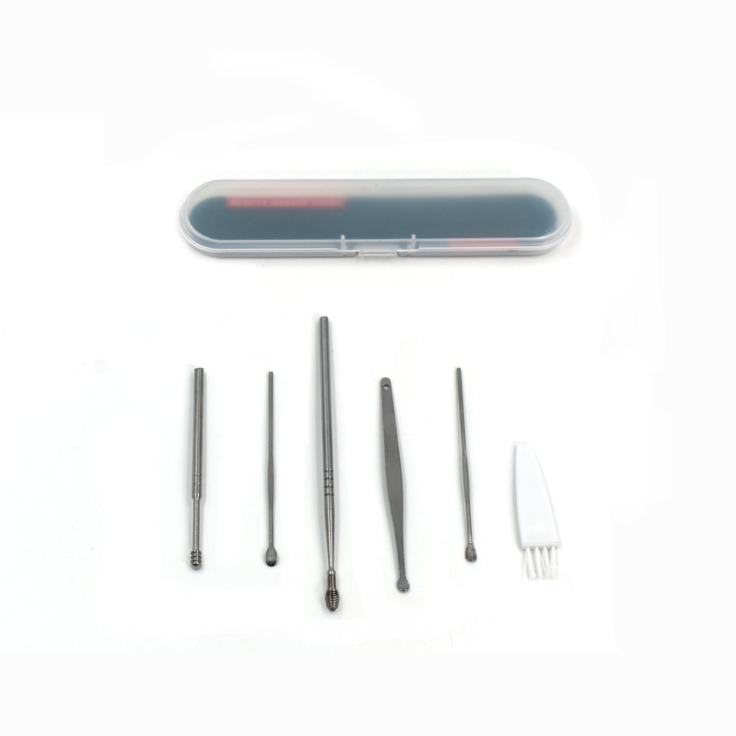 6314 6pcs Earwax Removal Kit Ear Cleansing Tool Set Ear Curette Ear Wax Remover Tool