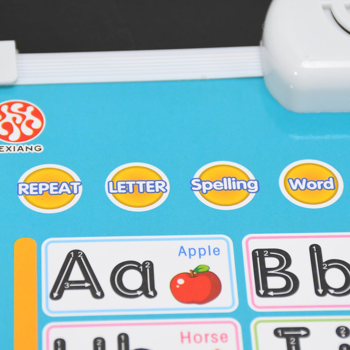 4602 Learning Board 2in1 - Educational Pad For Kids Musical Board For Alphabet Abc Learning Toy Play Mat Drawing With One Doodle Pen