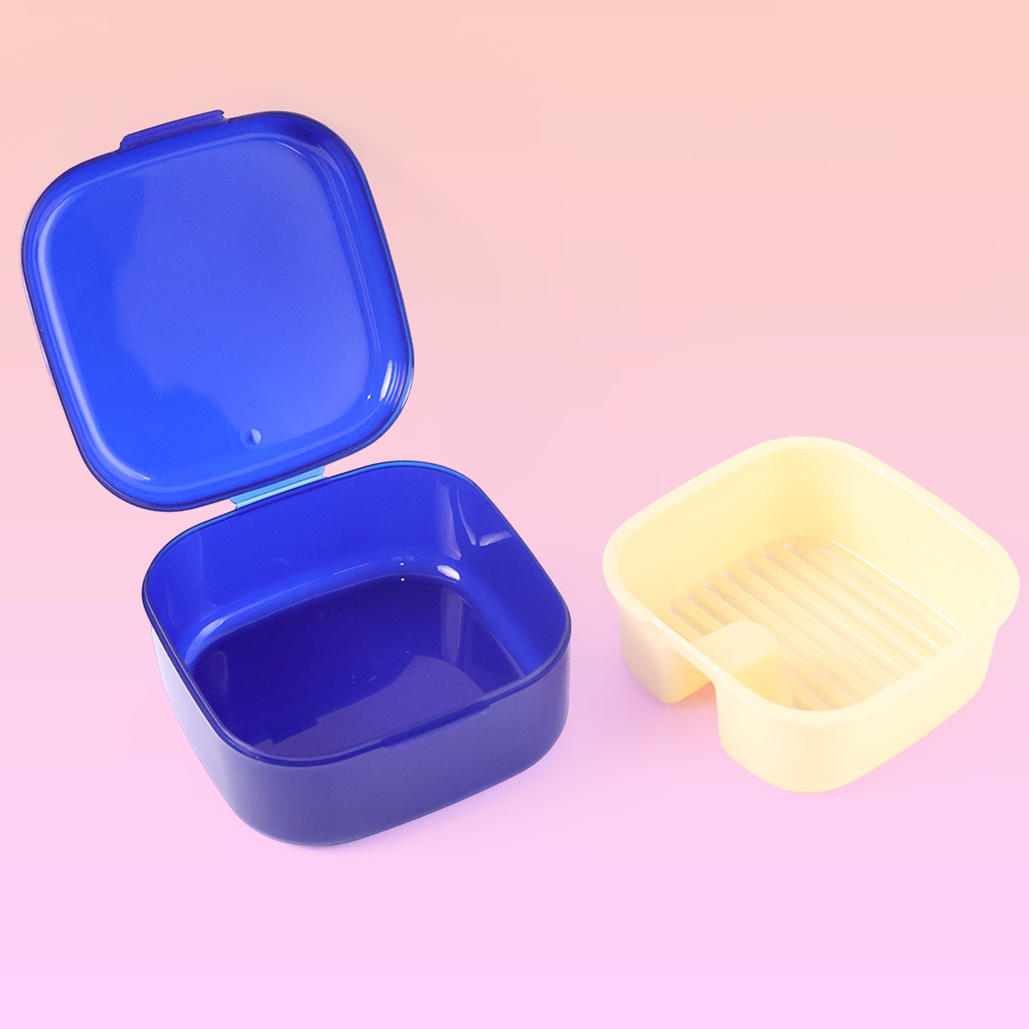 Blue Oblivion Multi-purpose Storage Box With Lid (1 Pc)