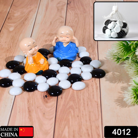 4012 Glass Gem Stone Flat Round Marbles Pebbles For Vase Fillers Attractive Pebbles For Aquarium Fish Tank.