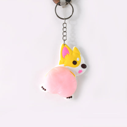 Cartoon Animal Keychain (1 Pc  Mix Design)