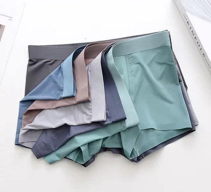 Men's Ice Silk Briefs Boxers Pack of 5 Underwear