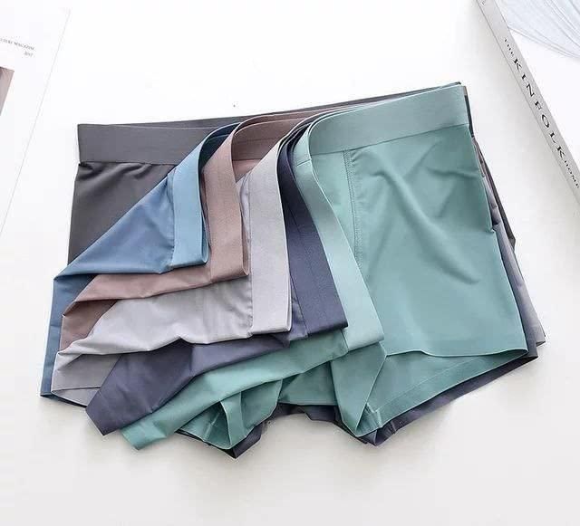 Men's Ice Silk Briefs Boxers (Pack of 5) Underwear