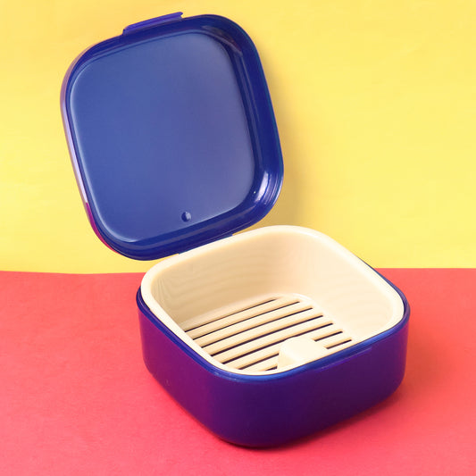 Blue Oblivion Multi-purpose Storage Box With Lid (1 Pc)