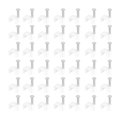 Nail Cable Clips For Wire Management (10mm  50 Pc)