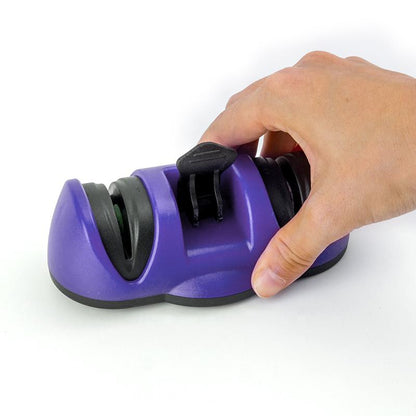 2430 Manual Knife Sharpener 2 Stage Sharpening Tool For Ceramic Knife And Steel Knives