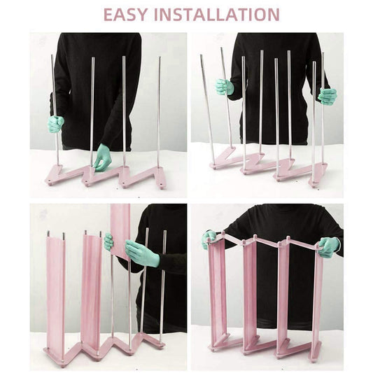 Shoe Rack Z-shaped Four Layer (1 Pc  4 Layer)