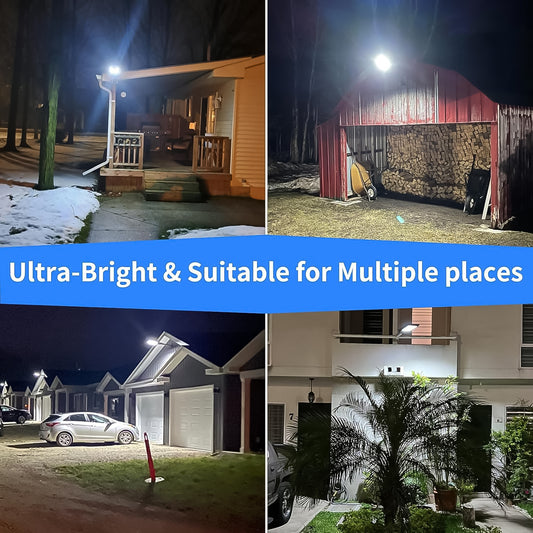 High-powered Solar Led Street Light With Motion Sensor  Remote Control