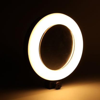 Rechargeable Led Makeup Mirror With Ring Light (1 Pc)