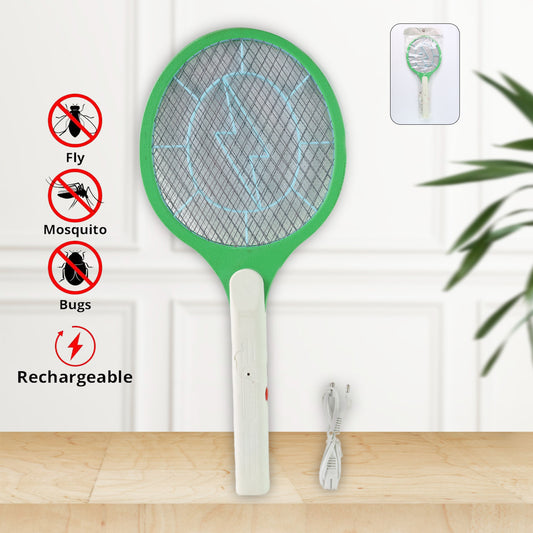 1754 Mosquito Killer Bat Electric Rechargeable Swatter Killing Racketzapper Insect Killer