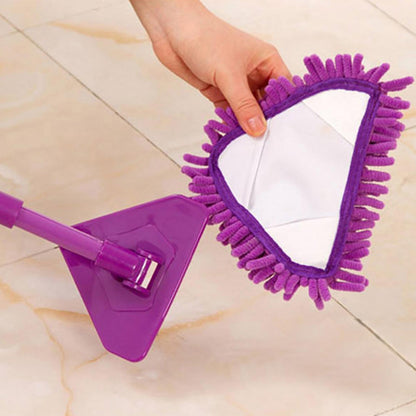6001 Stainless Steel Road Adjustable Triangle Mop Used For Cleaning Dusty And Wet Floor Surfaces And Tiles.