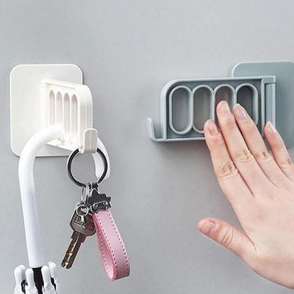4859 Single Door Hook For Bathroom Kitchen Bedroom Cubicle