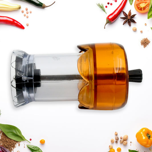5591 Miracle Transparent Plastic Salt And Pepper Grinder Pepper Grinder Manual Pepper Grinding Tool Pepper Crusher Grinder (1 Pc)