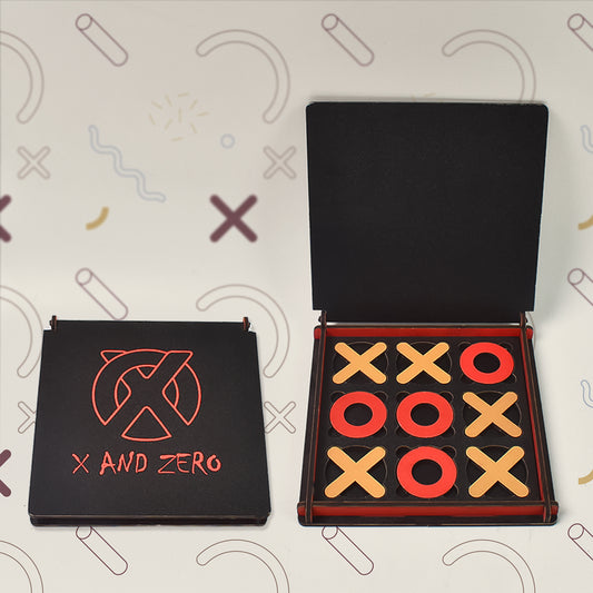 X  Zero Wooden Board Game 1 Set