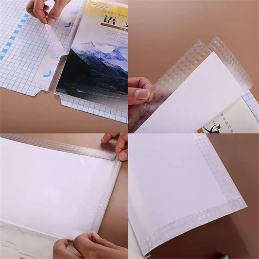 Transparent Book Cover (10 Pcs Set)