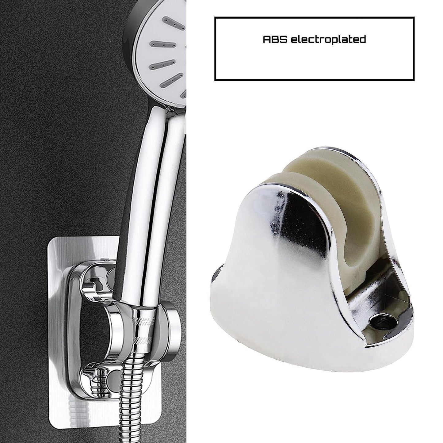 6255a  Adjustable Hand Shower Holder With Fixing Screws Adjustable Bracket For Bathroom