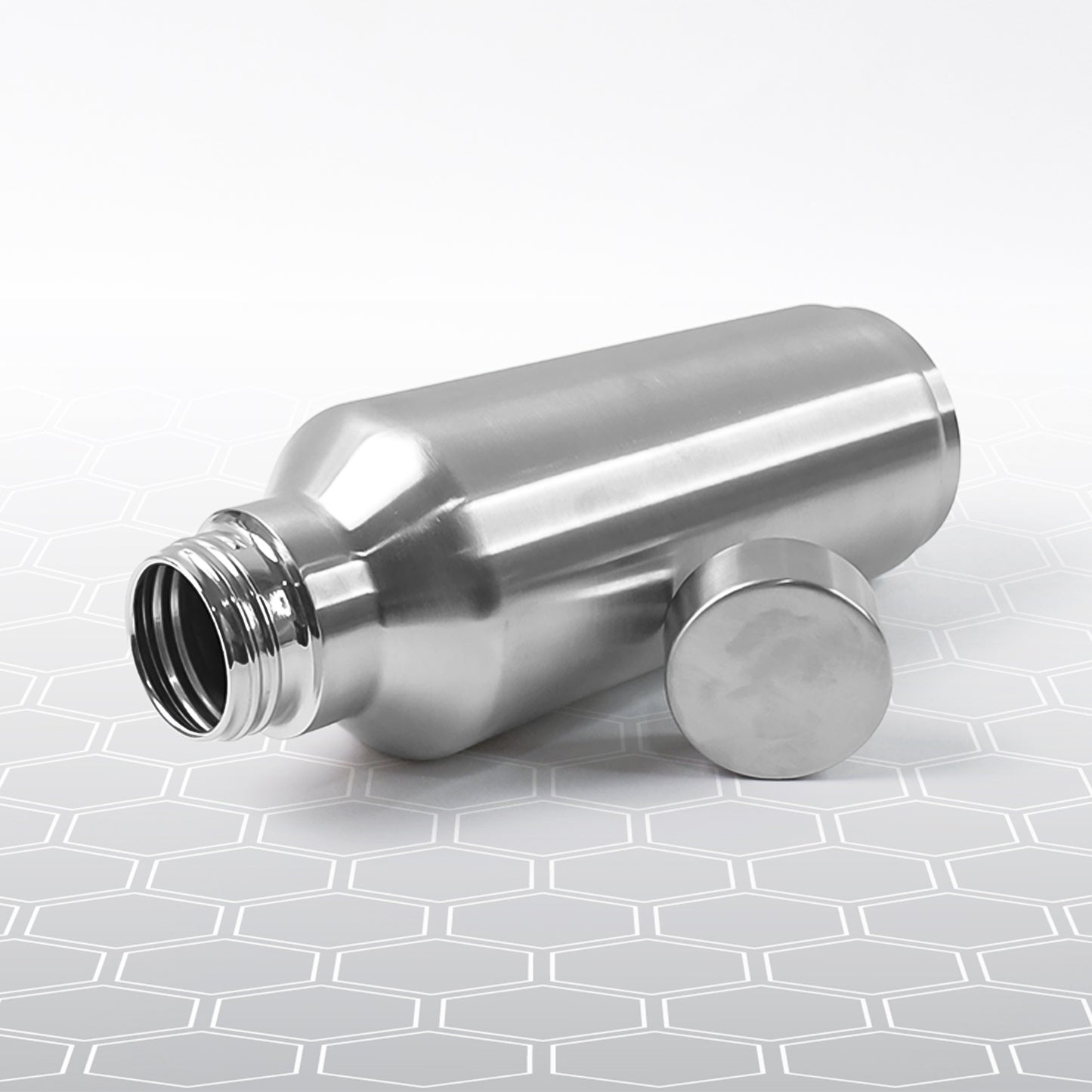 Stainless Steel Water Bottle (1000ml  1 Pc  Steel)