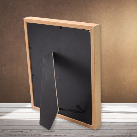 Creative Solid Wooden Photo Frame (Mix Design  Size  1pc)