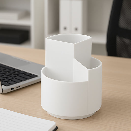 Plastic Rotatable Pen Holder Pencil Marker Holder (1 Pc)