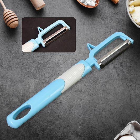 Multifunction Peeler Slicer With Plastic Handle (1 Pc  Mix Color)