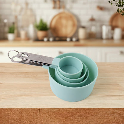 Measuring Cup Set With Stainless Steel Handles 4-piece
